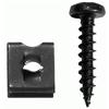 CLIP PER FISSAGGIO COMPOSTO DA Kit di 4 viti ( 4x20 mm) + 4 prestole